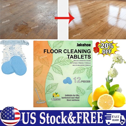 12pcs floor cleaning tablets - floor,