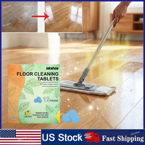 12pcs floor cleaning tablets - floor,
